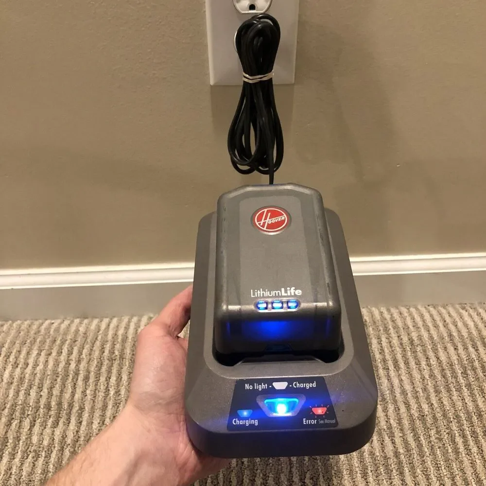Hoover Charger BH03200 & 20V Lithium Life Battery BH03120 For Vacuum BH03100